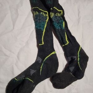 Black and Green Men's Socks
